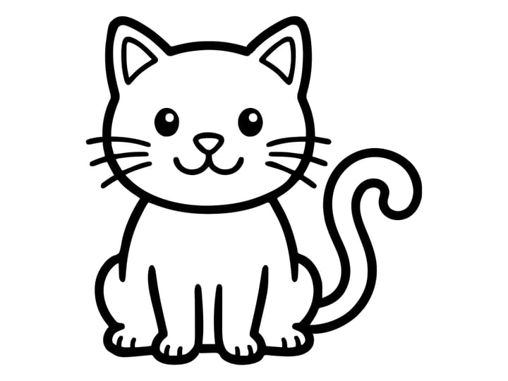 Easy level: a cat